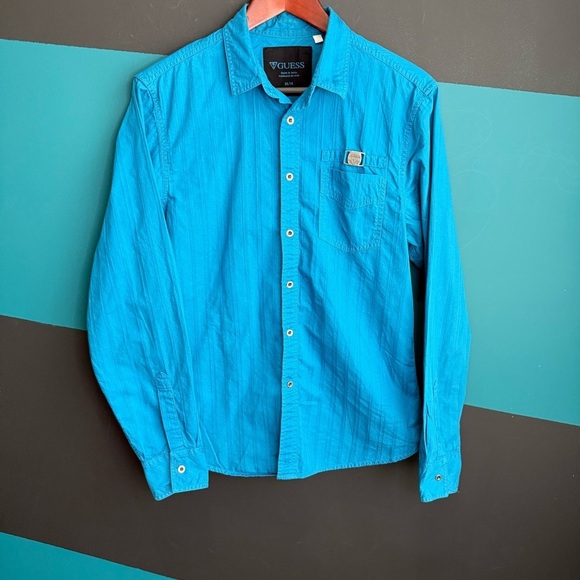 Guess Button Down Shirt size M - Picture 1 of 9